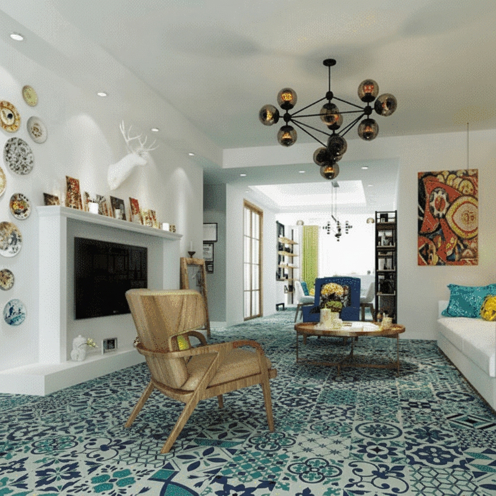 Give Winter the Cold Shoulder with Hot Hues and Warm Floors