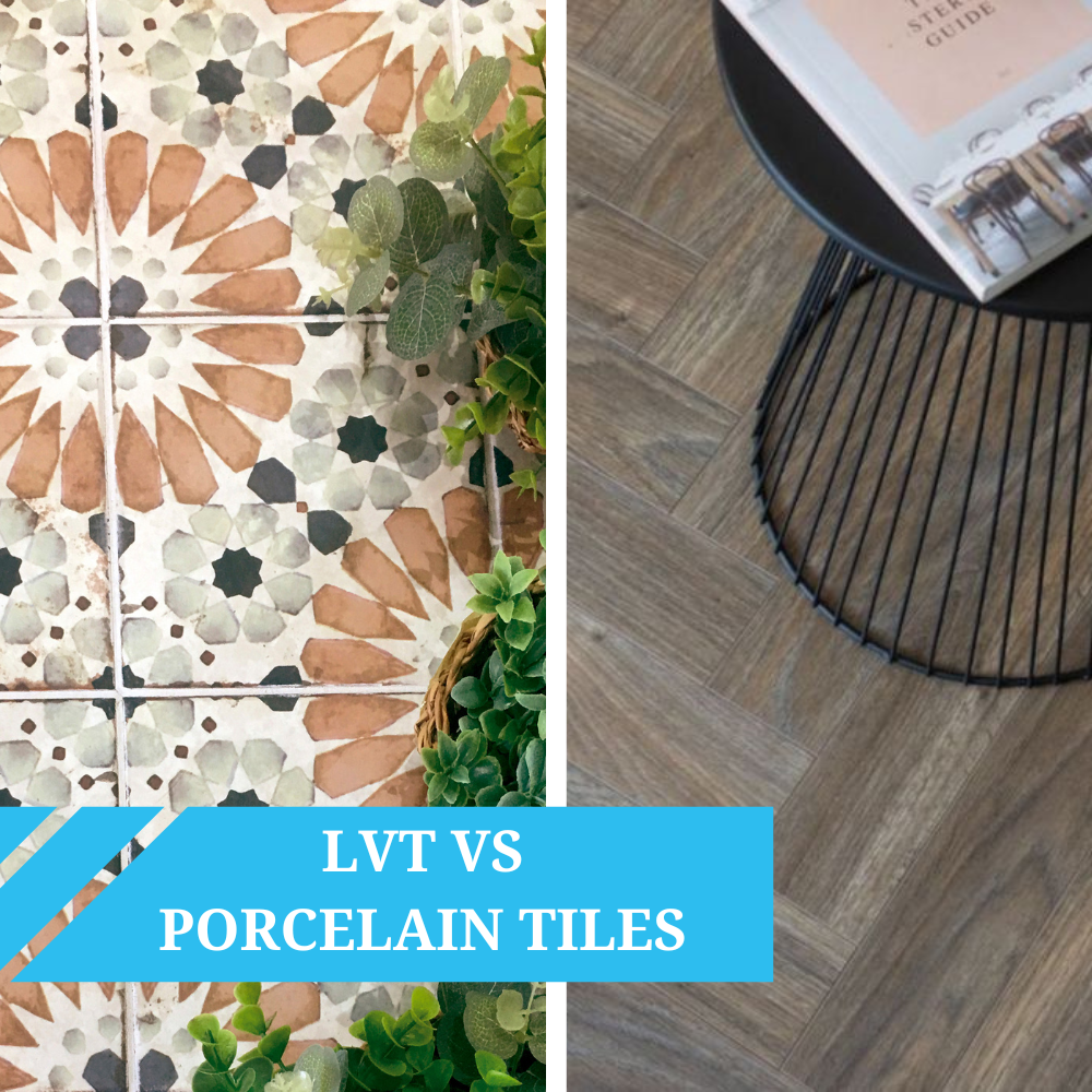 Luxury Vinyl Tile (LVT) Vs Porcelain Tile