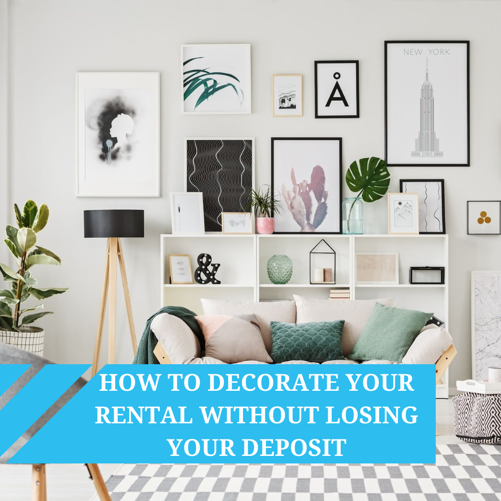 How to Decorate Your Rental Without Losing Your Deposit