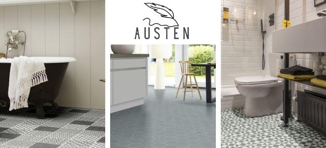 Austen sheet vinyl flooring lifestyle images