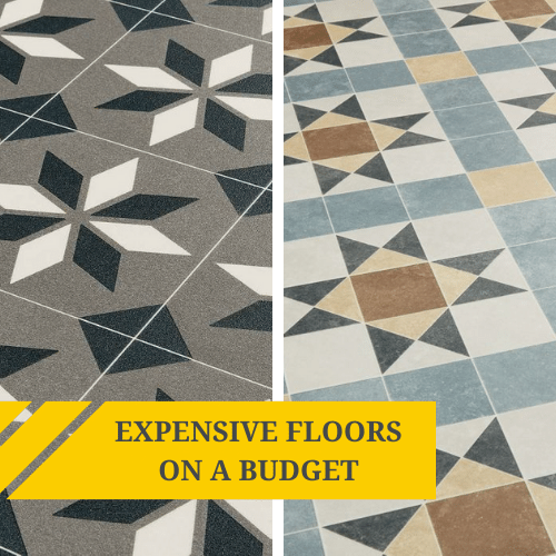How to create an expensive looking floor on a budget