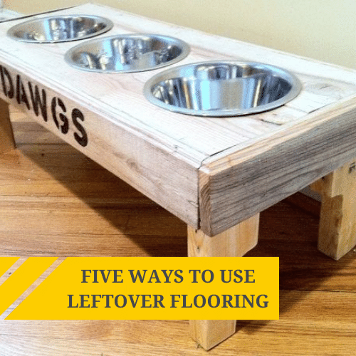 Five ways to use leftover flooring 