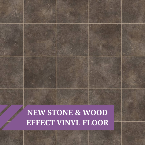 Our new Global Stone and Wood Effect Vinyl Floor Tiles