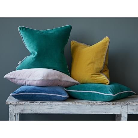 Velvet cushions from Trouva
