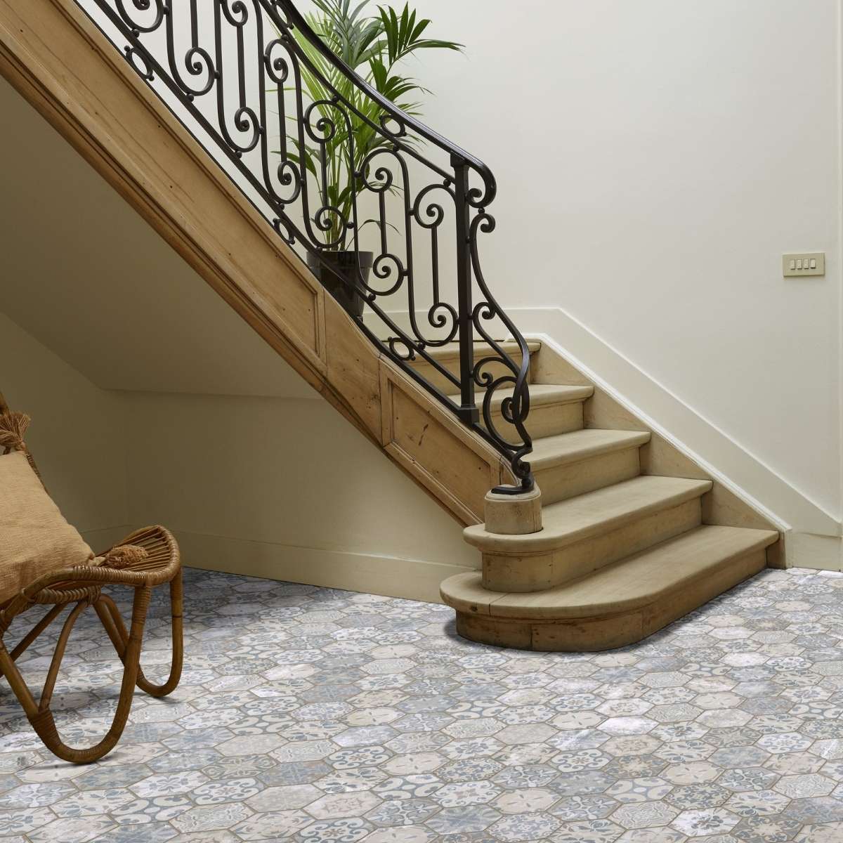 Felt Backed Sheet Vinyl Flooring Cushioned Vinyl Rolls Lino Floor