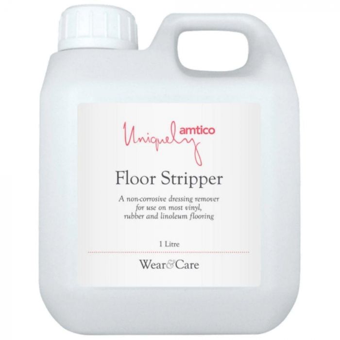 1 Litre Amtico Vinyl Flooring Tile And Plank Stripper For Removing Dirt And Light Stains
