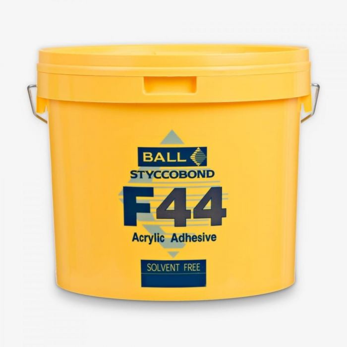 2.5 Litre Solvent Free Acrylic Vinyl Flooring Adhesive F44 By Ball And Young For Use With Lvt And Sheet Vinyl