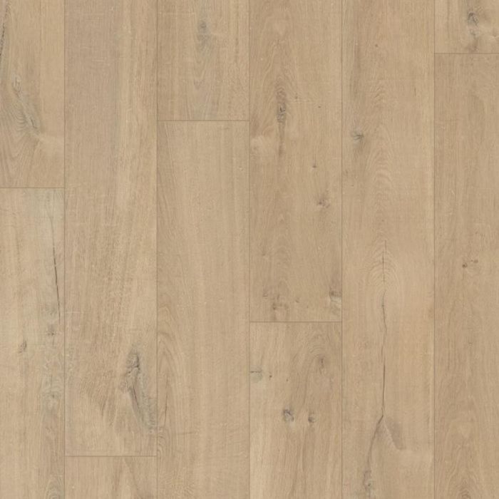 8Mm Quick Step Laminate Flooring Planks Soft Oak Medium Im1856 With Bevelled Edges And Textured Surface
