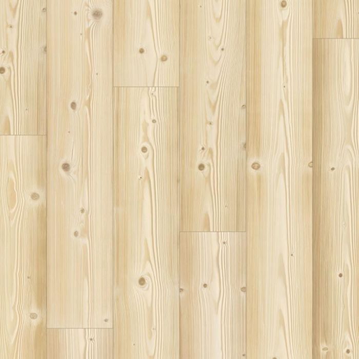 Natural Pine 12Mm Laminate Flooring With 4V Bevelled Edges Imu1860 For Dining Rooms And Bedrooms