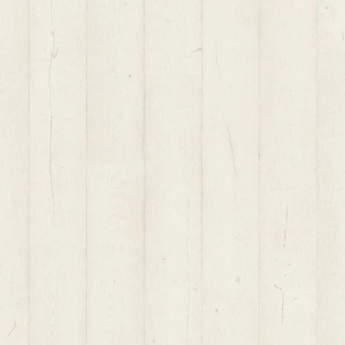 Water Resistant Laminate Flooring Planks Painted Oak White Sig4753 By Quick Step Unilin