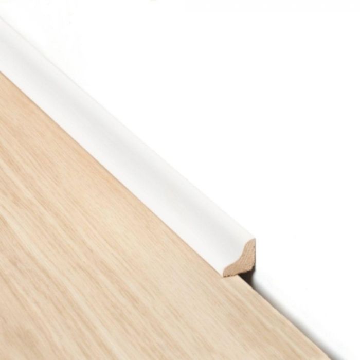 White Scotia Laminate Flooring Beading For Edges Of Living Rooms, Dining Rooms And Hallways