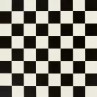 Black And White Checkerboard Cushioned Vinyl Flooring Sheet Lino For Kitchens And Bathrooms