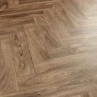 4mm Wood Effect Felt Back Sheet Vinyl Flooring Bramhall Parquet Sample