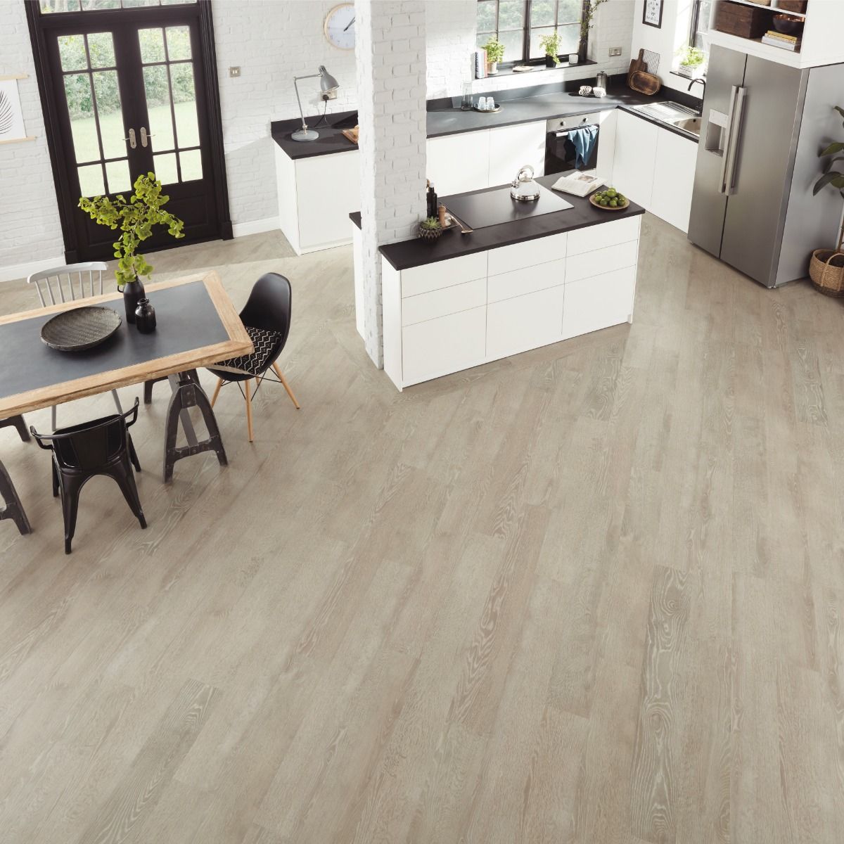 Karndean Van Gogh Greige Oak Vinyl Flooring | Best4Flooring