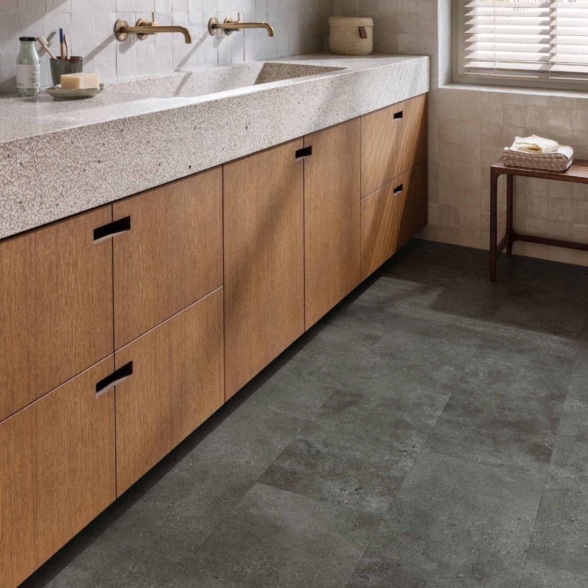 Moduleo LayRed Small Tile Izusa Stone 08982 LVT Flooring