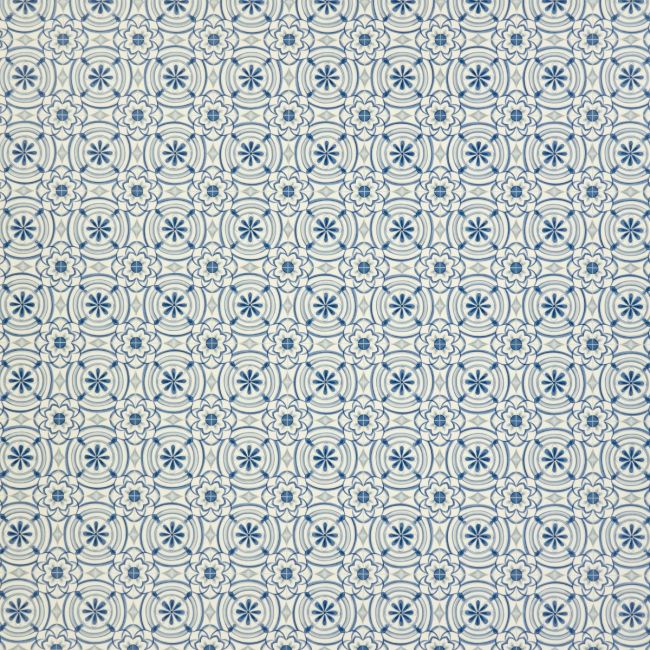 Aegean Porcelain Tile Effect Vinyl Flooring Roll