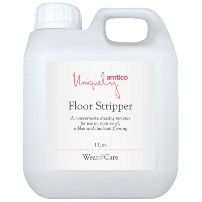 1 Litre Amtico Vinyl Flooring Tile And Plank Stripper For Removing Dirt And Light Stains