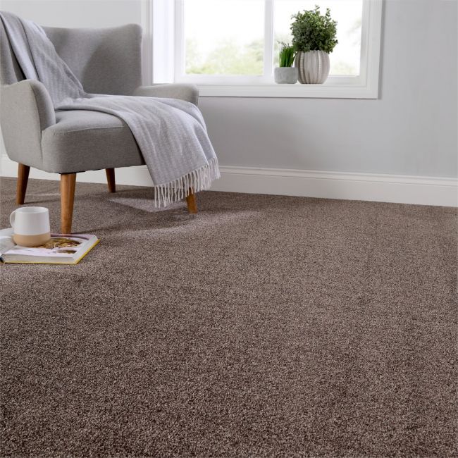 Arctic Peat Twist Pile Carpet