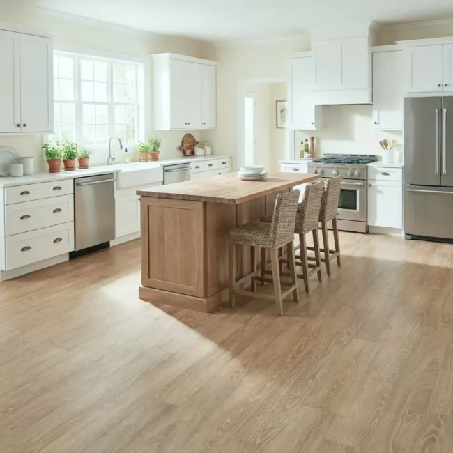 Arizona Lime Washed Oak Felt Back Vinyl Flooring