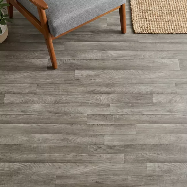 Arizona Weathered Grey Oak Felt Back Vinyl Flooring