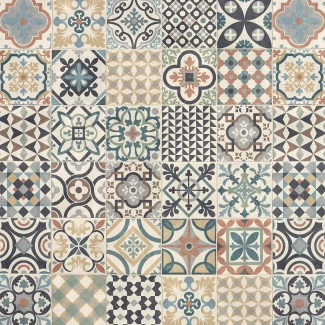 Abstract Steele Sheet Vinyl Flooring