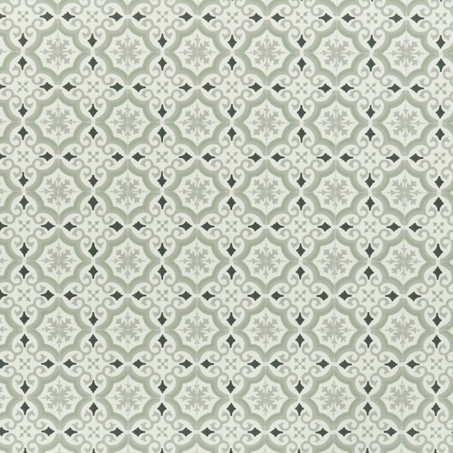 Spanish Tile Effect Felt Back Vinyl Flooring Sheet Marcela