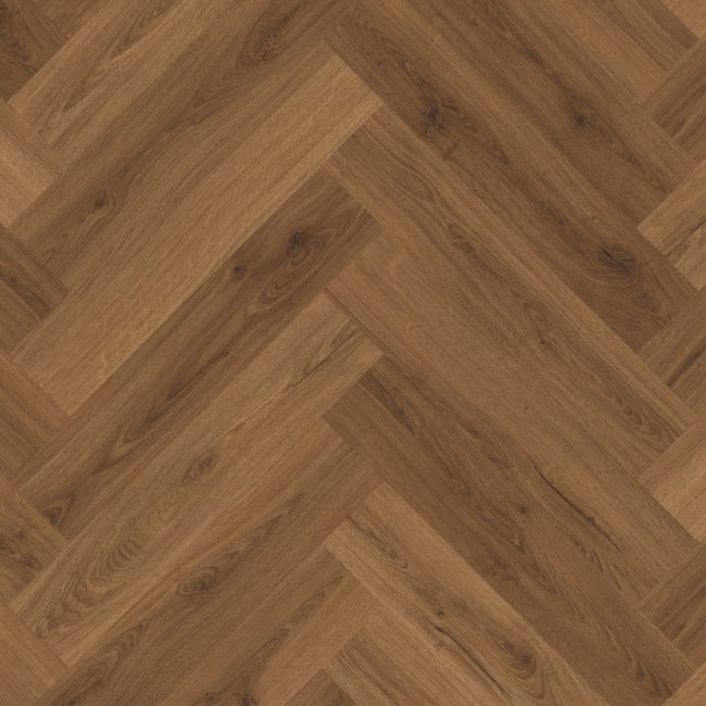 Quickstep Ciro Botanic Caramel Oak AVHBU40364 Herringbone Vinyl Flooring Tiles