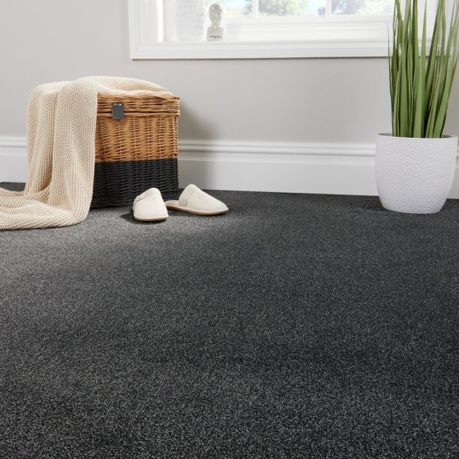 Cosy Saxony Nightfall Deep Pile Carpet