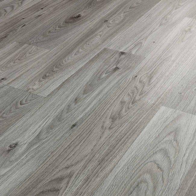 4mm Wood Effect Felt Back Sheet Vinyl Flooring Eltham Oak Sample