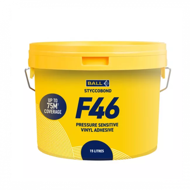 Pressure Sensitive Adhesive In 15 Litre Size By Ball And Young F46
