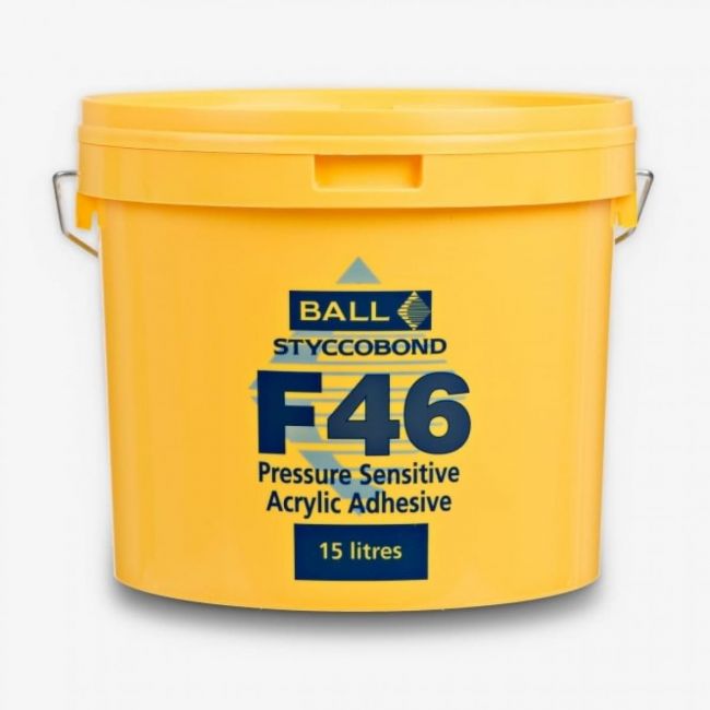 Pressure Sensitive Adhesive In 15 Litre Size By Ball And Young F46