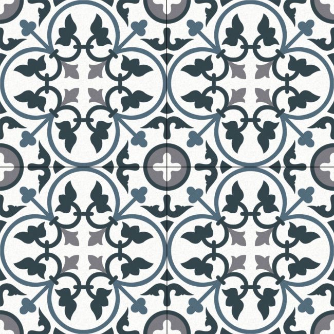 Floral Wall and Floor Tiles - Ascot