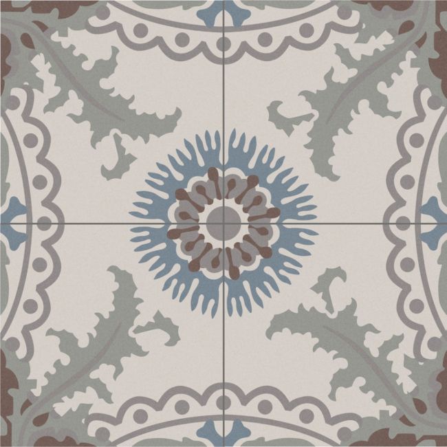 Floral Wall and Floor Tiles - Valencia