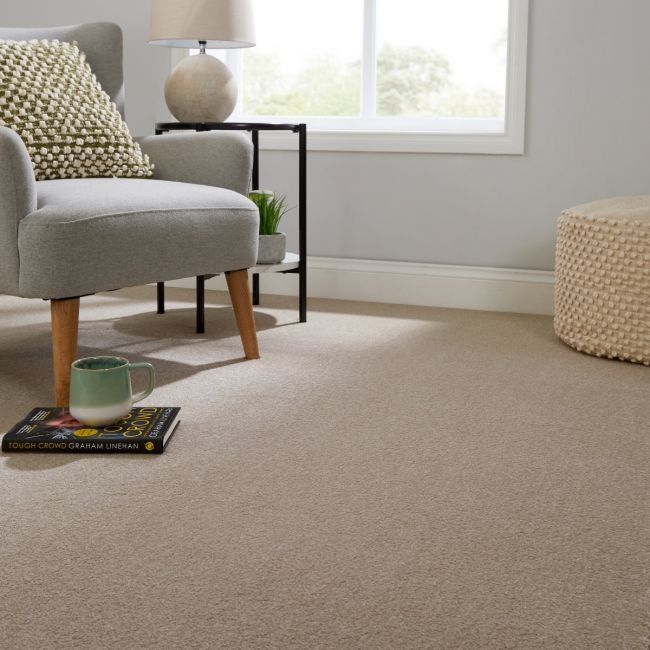 Grace Opal Deep Pile Saxony Carpet