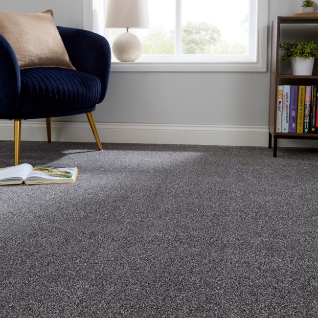 Grace Twilight Deep Pile Saxony Carpet