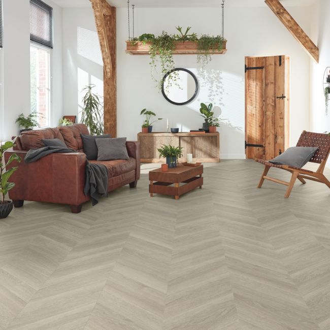 Karndean Van Gogh Grey Brushed Oak CM-VGW120T Vinyl Floor Tiles