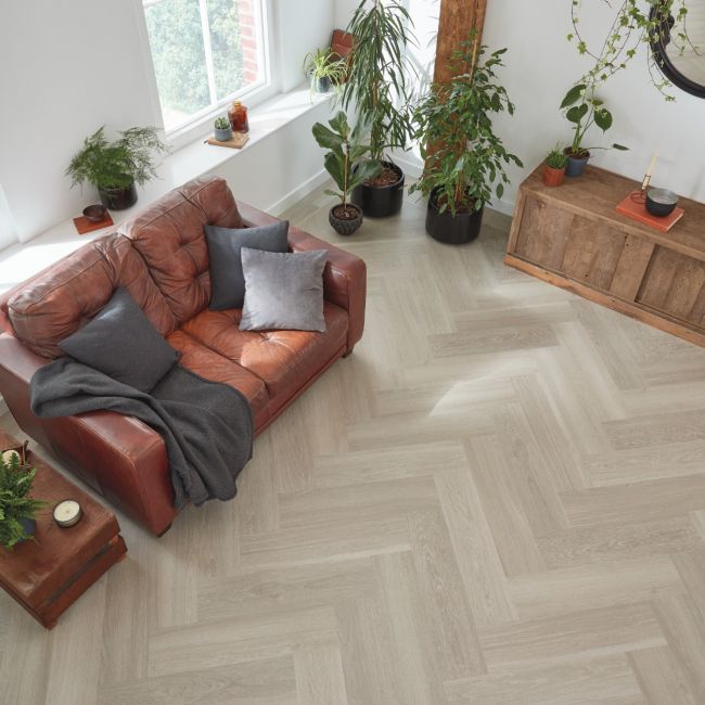 Karndean Van Gogh Rigid Core Grey Brushed Oak SM-VGW120T-RKP Vinyl Floor Tiles