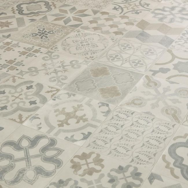 Antique Cushioned Vinyl Flooring- Gustavian 07 Sample