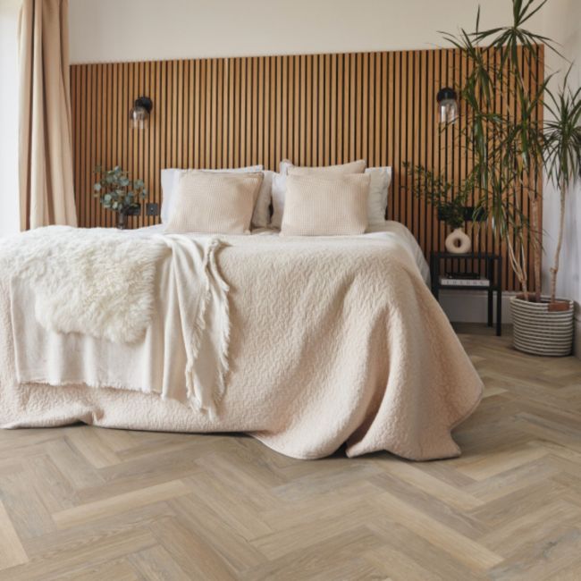 Karndean Van Gogh Hayfield Oak SM-VGW8241 Herringbone Vinyl Flooring