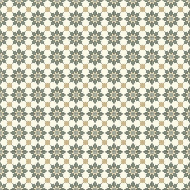 Larache Palm Moroccan Sheet Vinyl Flooring