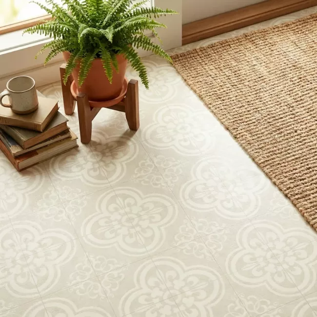 Larache Chalk Sheet Vinyl Flooring
