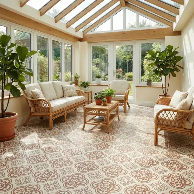 Larache Clay Sheet Vinyl Flooring