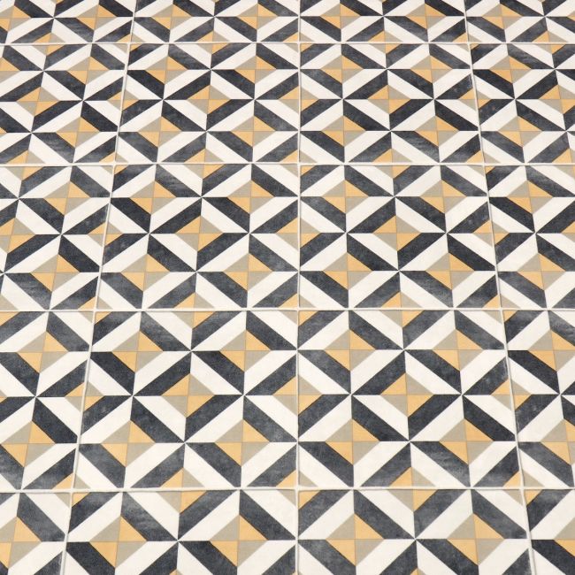 Larache Mustard Cushioned Vinyl Flooring