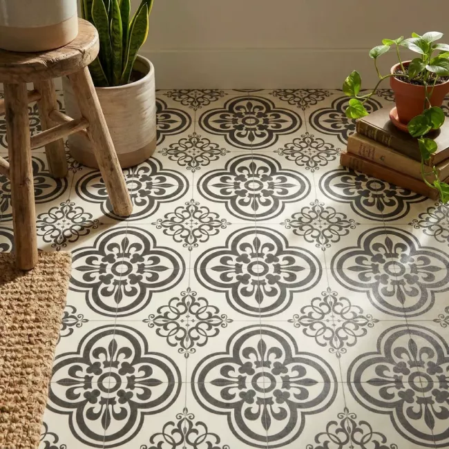 Larache Obsidian Sheet Vinyl Flooring