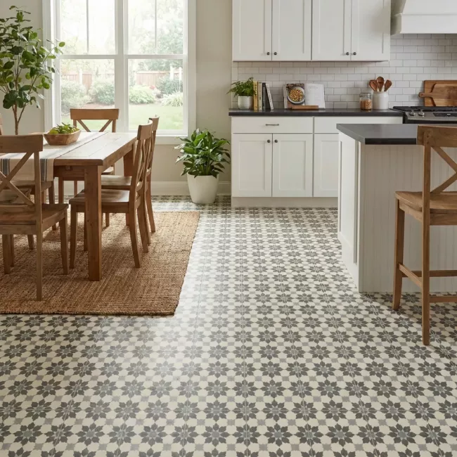 Larache Raven Sheet Vinyl Flooring