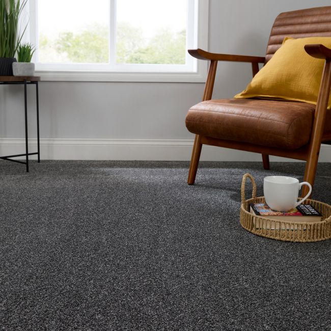 Leo Twist Obsidian Short Pile Carpet