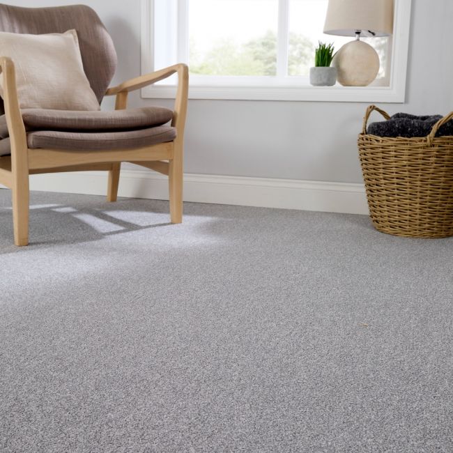 Leo Twist Snow Storm Short Pile Carpet