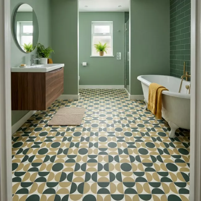Popart Dune Grass Sheet Vinyl Flooring