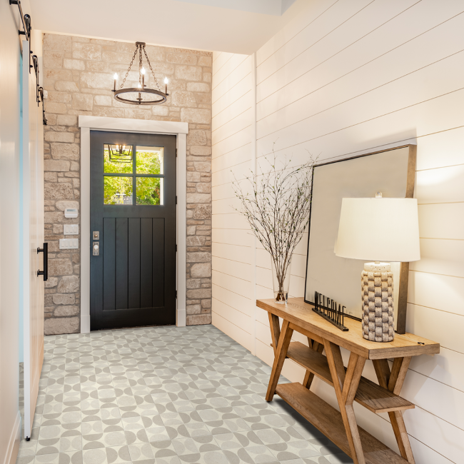 PopArt Pebble Path Sheet Vinyl Flooring