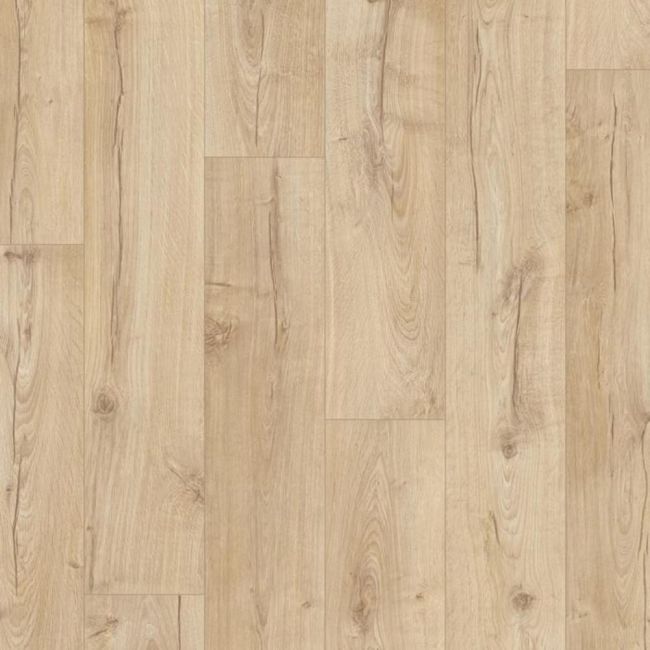 Impress 8Mm Laminate Flooring Classic Oak Beige Im1847 With Textured Finish And Hydroseal Joints